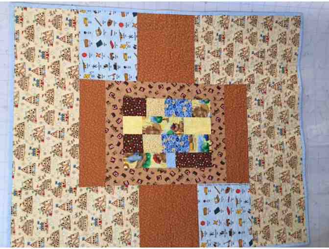 Handmade Fun and Games Quilt