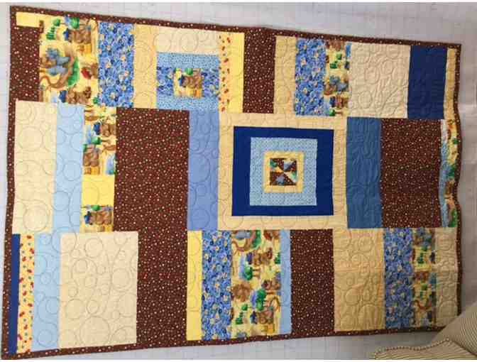 Handmade A Bear-y Good Time Quilt