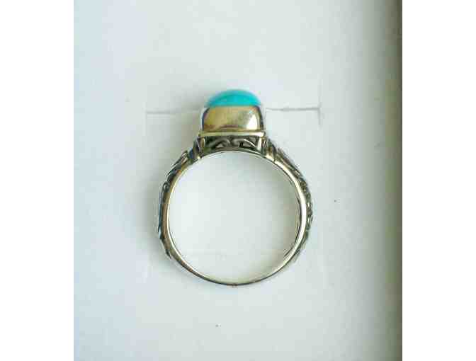Natural Arizona Turquoise Ring