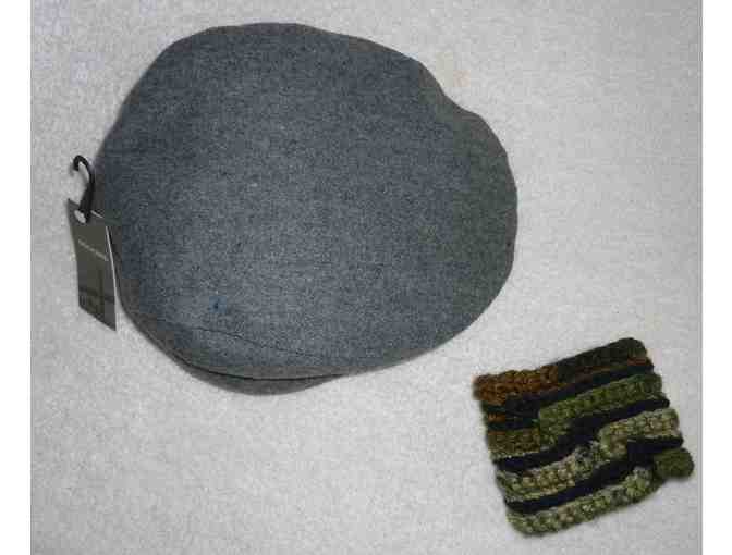 Men's Driving Hat Charcoal Gray Size Small/Medium