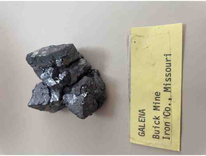 Octahedral Galena, Buick Mine, Missouri