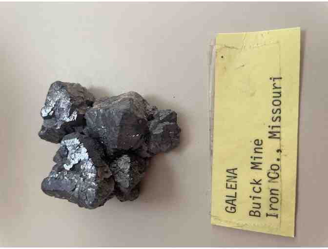 Octahedral Galena, Buick Mine, Missouri