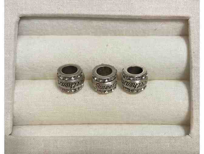 Brighton Set of 3 Sweetheart Charm Beads