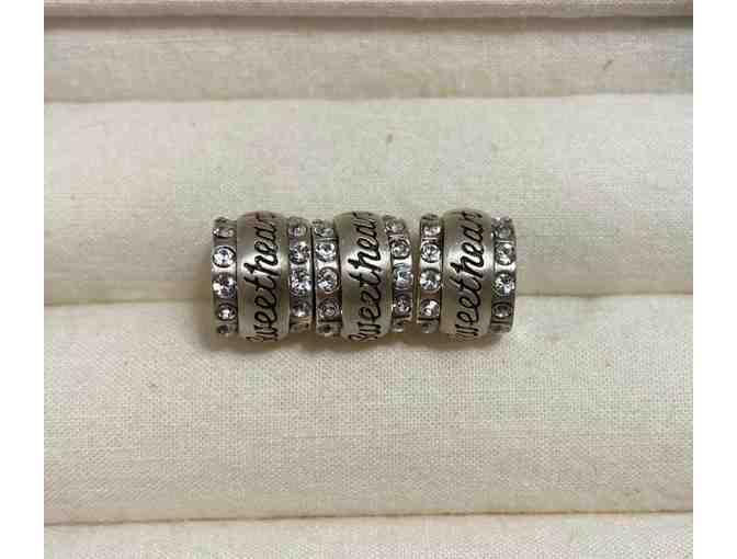 Brighton Set of 3 Sweetheart Charm Beads