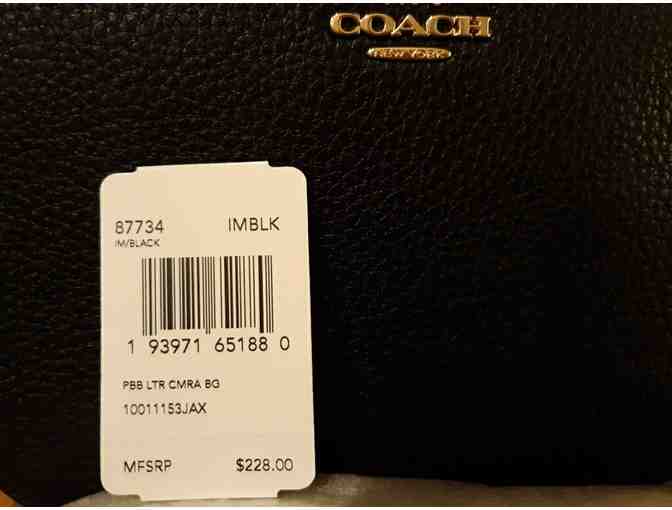COACH leather crossbody bag