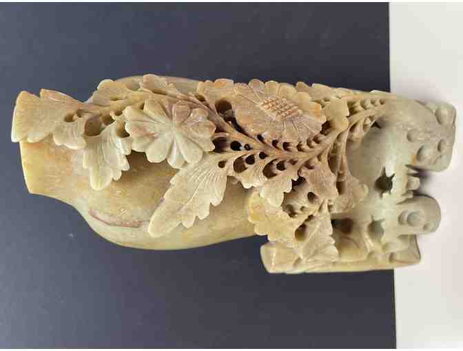 Antique Chinese Soapstone Carving