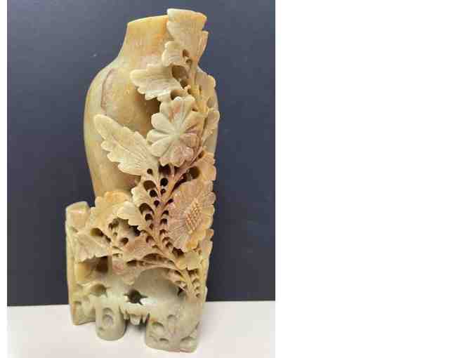 Antique Chinese Soapstone Carving