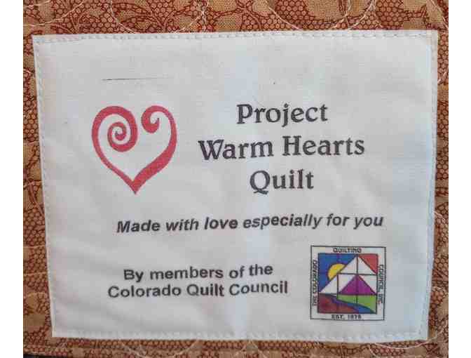 Handmade Hugs & Kisses Twin/Large Lap Quilt