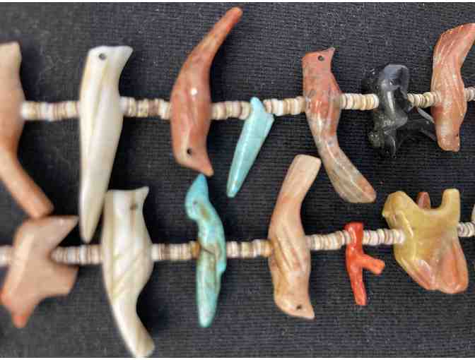 Native American style Fetish Necklace