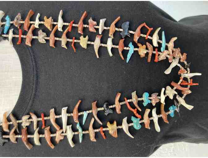 Native American style Fetish Necklace