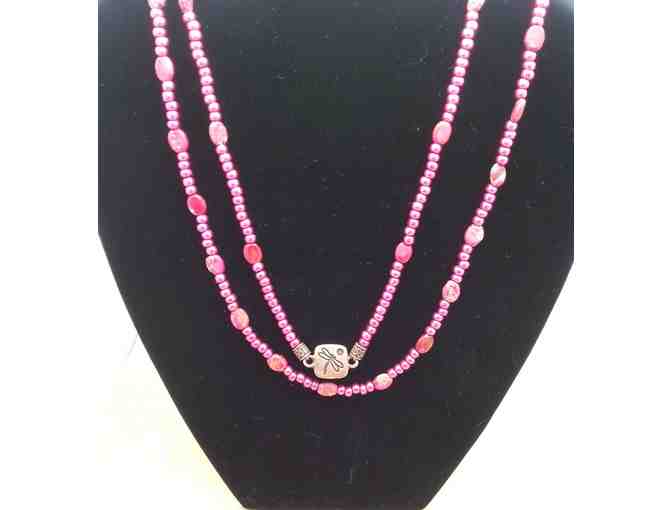 Pink Dream Necklace & Earrings Set