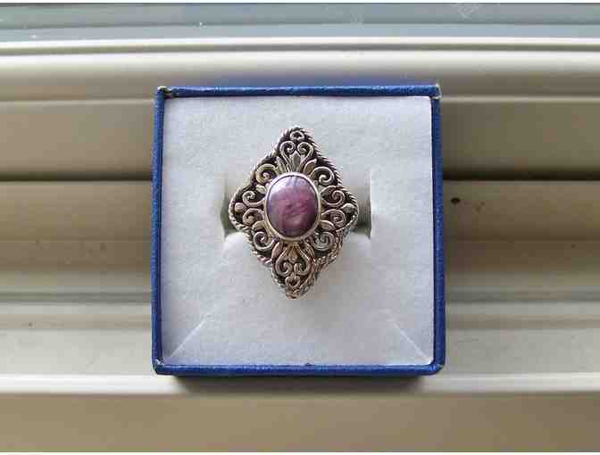 Indian Star Ruby Ring Size 6
