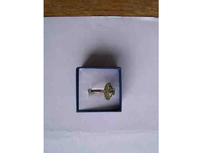 Peridot Cocktail Ring Size 5