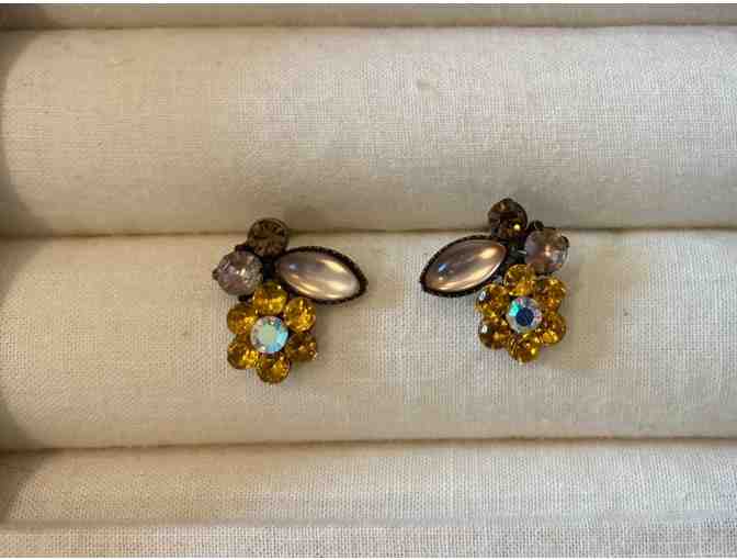 Swarovski Crystal Drop Necklace and Earrings