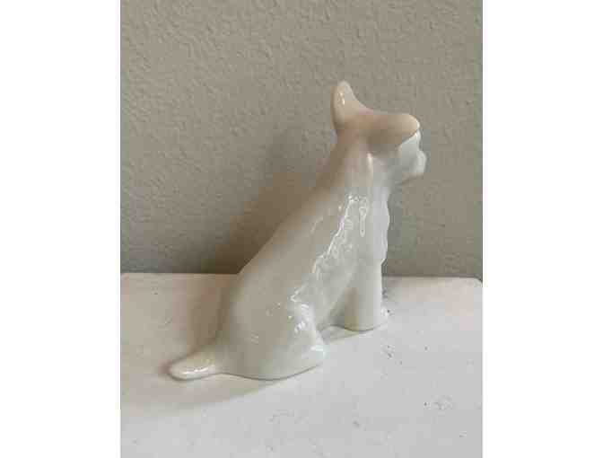 Vintage Belleek Ireland Porcelain Scotty Dog