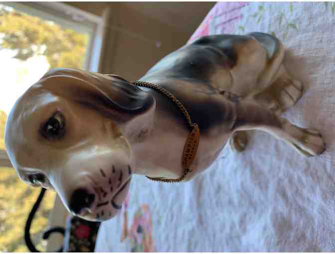 Antique Erich Stauffer Beagle Figurine
