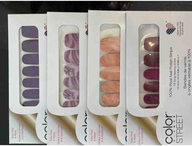 Set of Color Street Nail Polish Strips