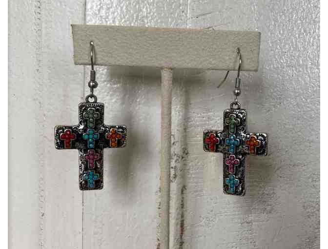 Cross Dangle Earrings and Pendants
