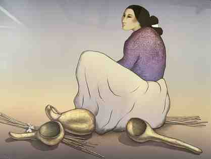 Original Signed R.C. Gorman Lith/Present. Proof (Pickup Only)