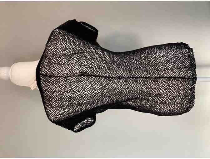 Tee Party Dove T-Shirt w/Crochet Back Medium