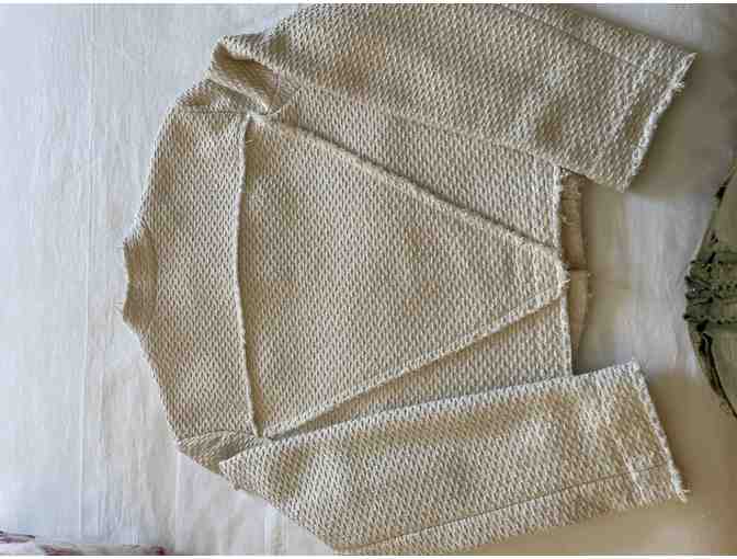 McGuire Ivory Boucle Jacket, Size L