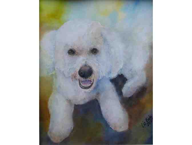 Custom Watercolor pet portrait