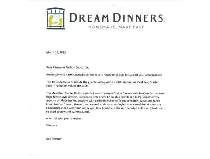 Meal Prep Starter Pack basket (Pickup Only)