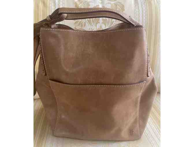 Genuine Frye Reed Magnetic Strap Hobo Handbag