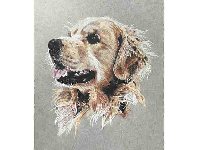 Custom Color pencil drawing of animal