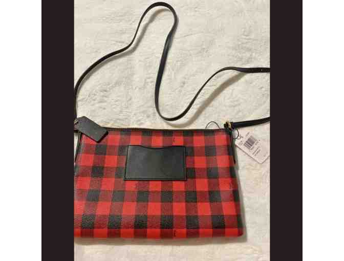 Coach Crossbody Buffalo Plaid