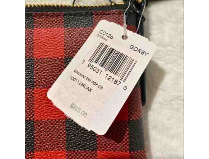 Coach Crossbody Buffalo Plaid