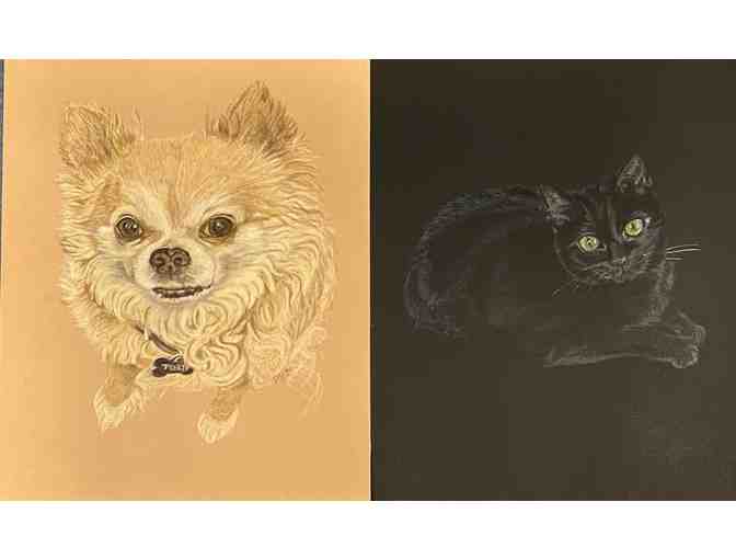 Pet Portrait by Jane Hicks