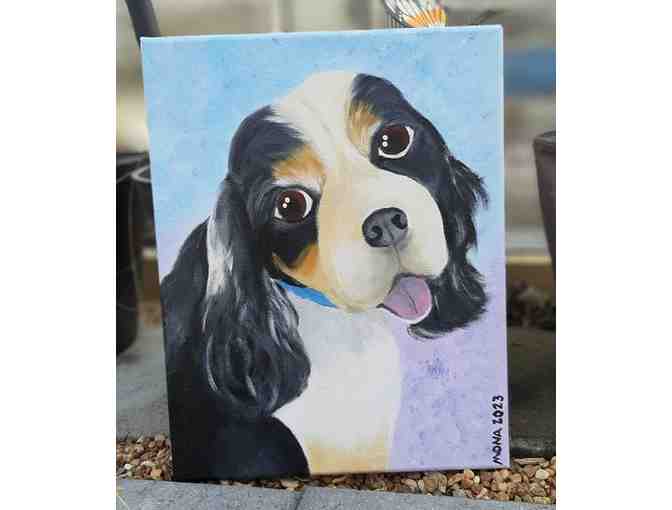 Custom Hand-Painted Pet Portrait