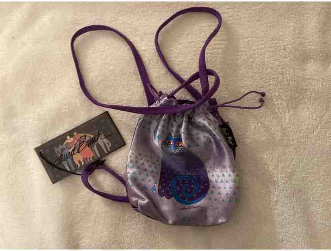 Laurel Burch Purple Shoulder Purse