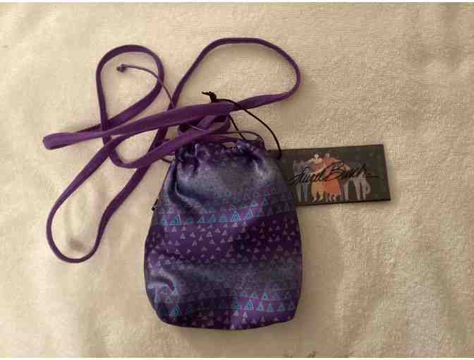 Laurel Burch Purple Shoulder Purse