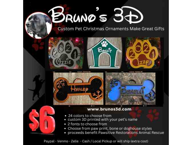 Custom Lithophane & Ornament #1