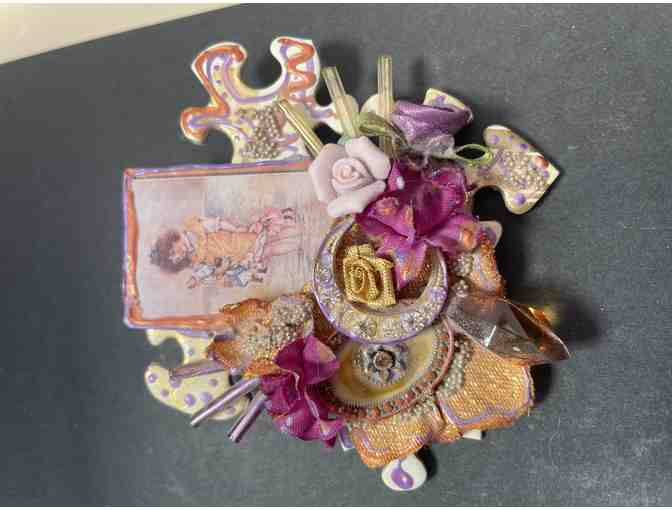 3 Charming Artist Vntg Victorian Brooch/Pins