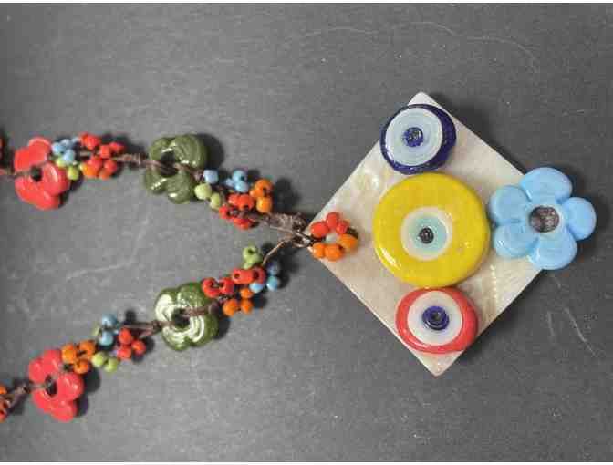Two Artist Hand-crafted Turkish necklaces
