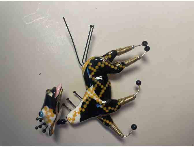 Artist Enamel Brooch/Pin, Cynthia Chuang (?)