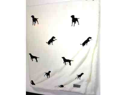 Eddie Bauer Sherpa Fleece Throw--new