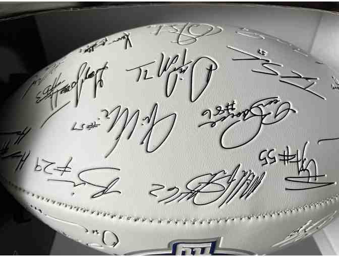 New York Giants Football, Super Bowl XLVI Championship Team Collector's Football