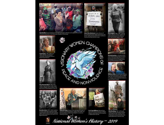 Champions of Peace & NonviolenceCollection - bookmarks, buttons, poster