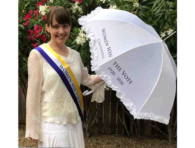 Suffrage Tri-color Centennial Sash