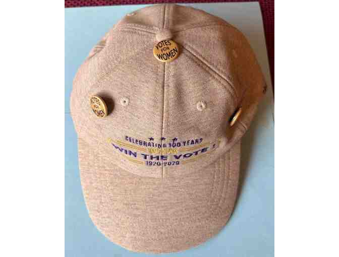 Tan Suffrage Centennial Cap