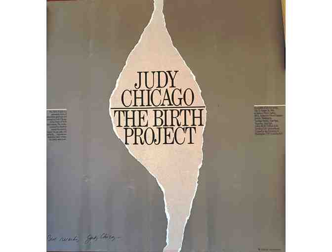 Birth Project Poster signed by artist, Judy Chicago - Photo 1
