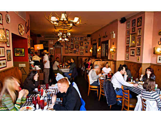 $65 Gift Certificate to the Yummy 'Cowgirl' Restaurant