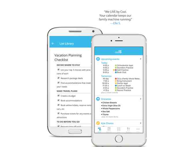 Three-Year Family Organizing Cozi Gold Subscription