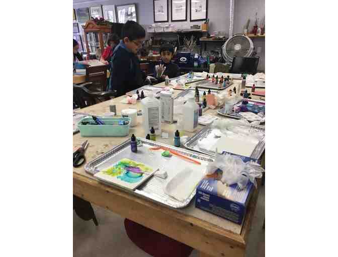 Stained Glass Class at Periwinkle Art & Glassworks, Acton MA