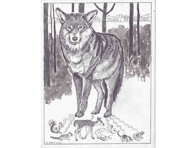 Five Animal 'Shaman' Prints by Richard Widhu