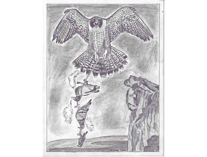 Five Animal 'Shaman' Prints by Richard Widhu